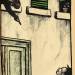 A bourgeois fires from his window on a passerby, from 'Crimes and Punishments'